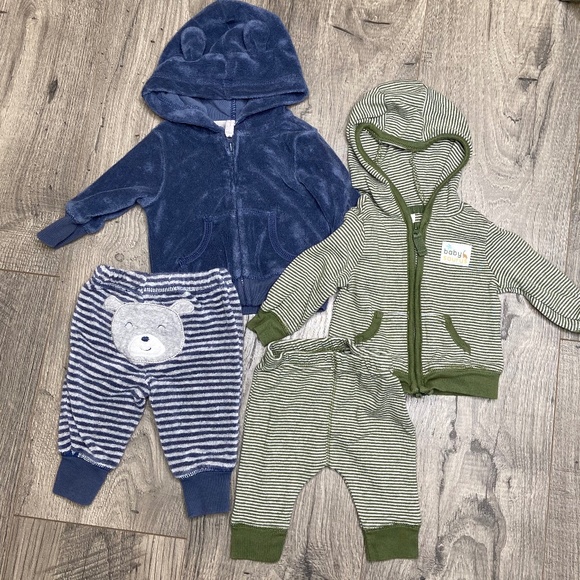 Carter's Other - Carter's Baby Newborn Matching Sets Bundle Hoodie & Pants